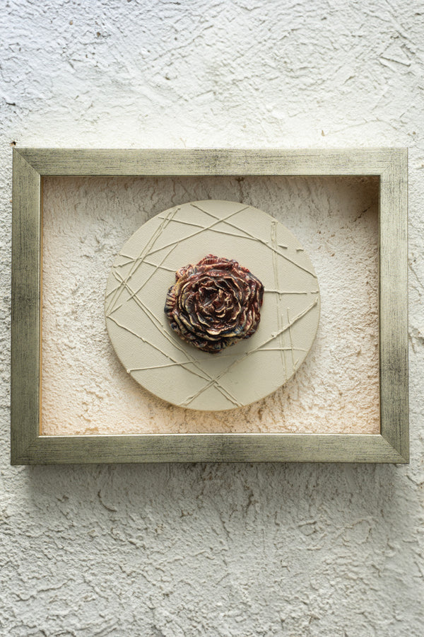 Rustic Rose Medallion Wall Art