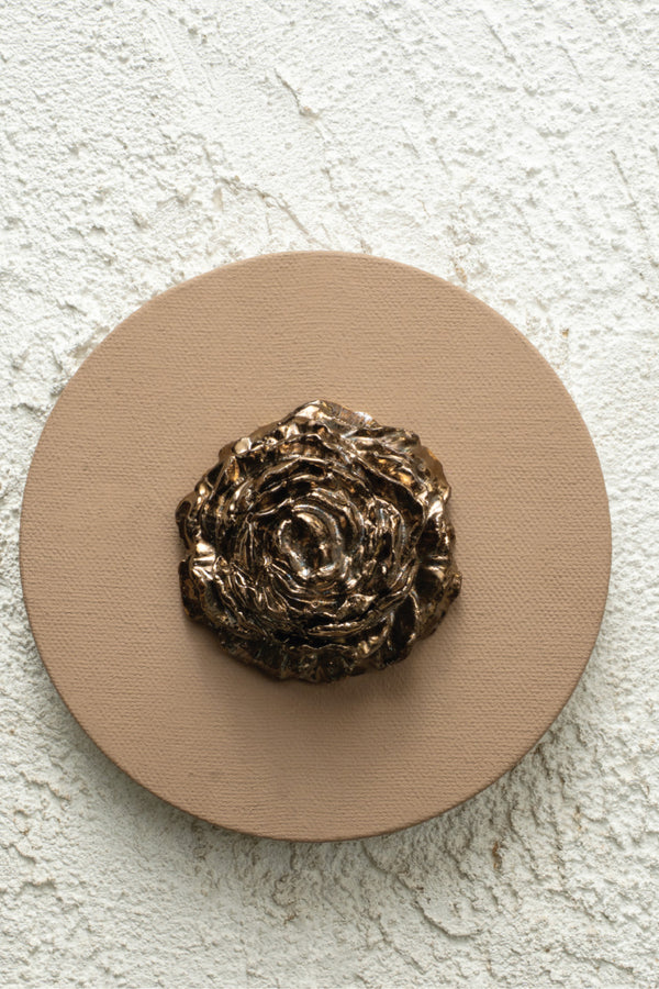 Bronze Color Bloom Medallion