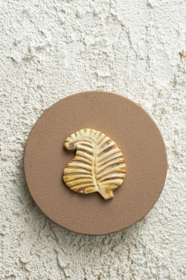 Ivory Fern Medallion