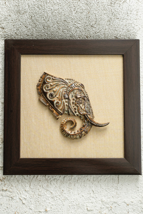 Ganesha Trunk Emblem Wall Art