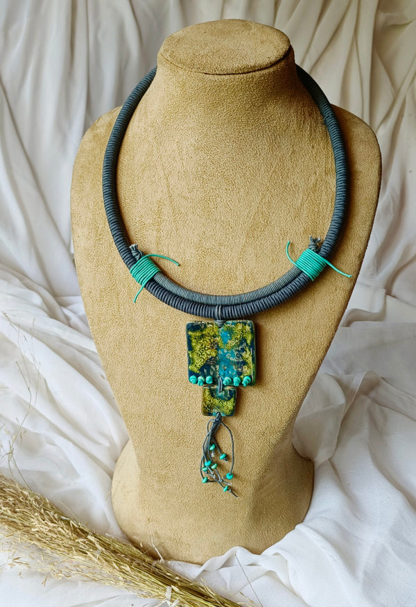 Vasl - Light green and grey (single)