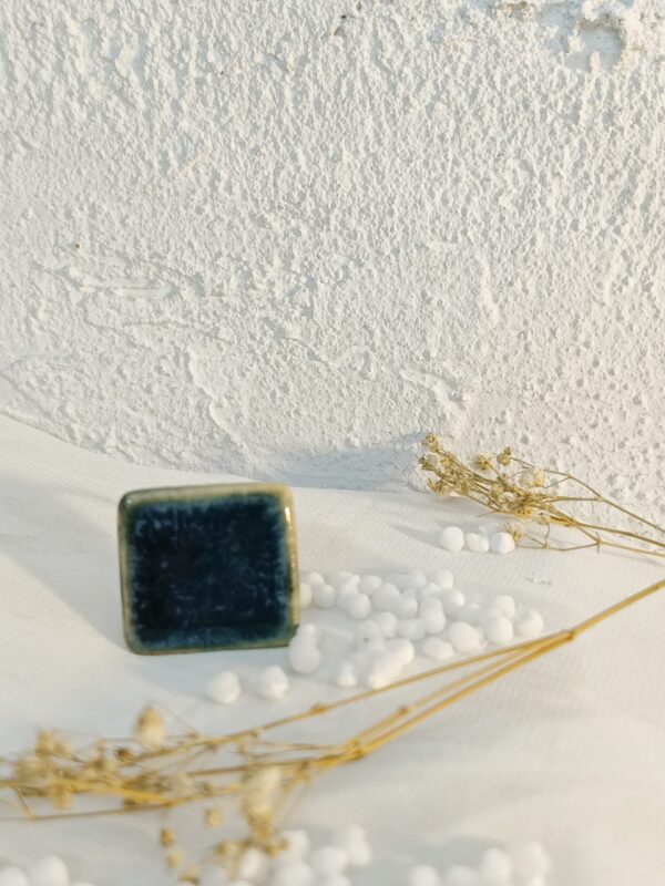 Raina- square dark blue