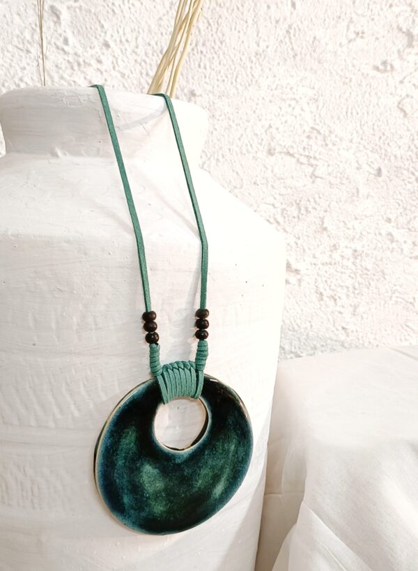Afreen - Dark turquoise round - Image 4