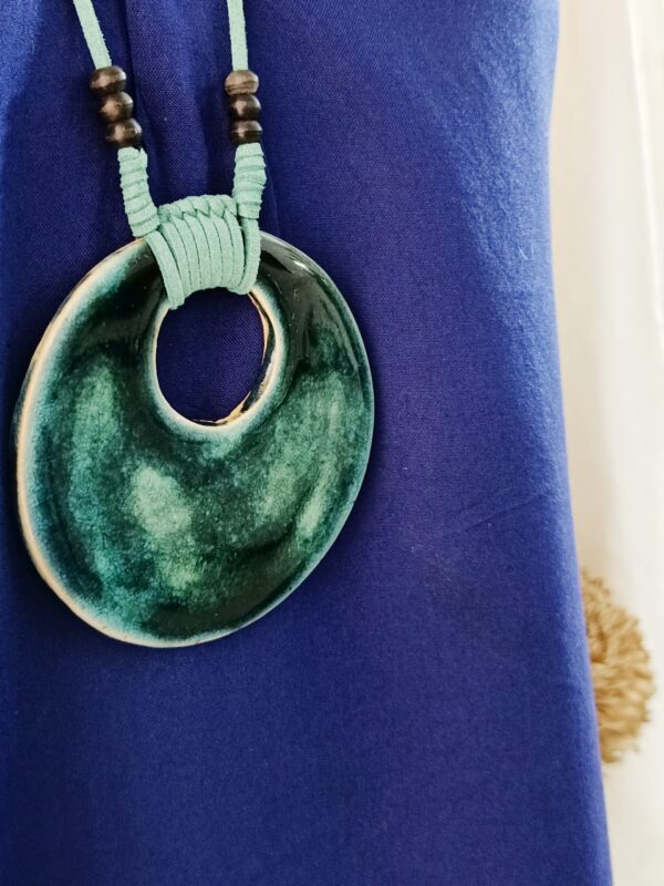 Afreen - Dark turquoise round - Image 2