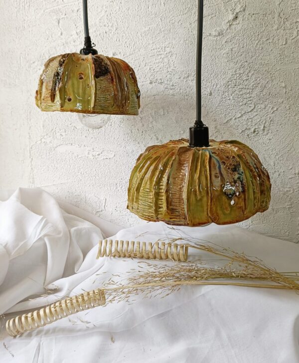 Textured hanging lamp Large - 8500 Small - 6500 - Image 3
