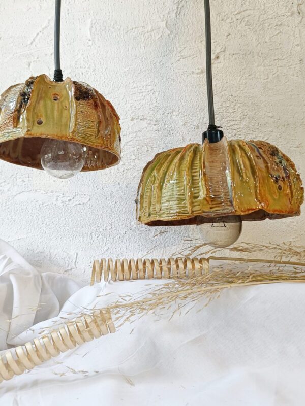 Textured hanging lamp Large - 8500 Small - 6500