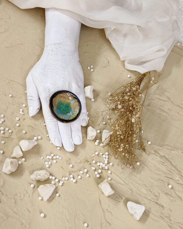 Afreen - Deep turquoise - Image 2